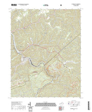 US Topo 7.5-minute map for Elkhorn City KYVA