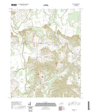 US Topo 7.5-minute map for Equality KY