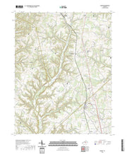 US Topo 7.5-minute map for Eubank KY