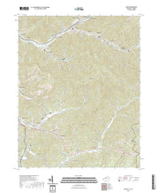 US Topo 7.5-minute map for Evarts KYVA