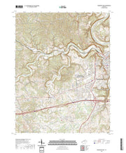 US Topo 7.5-minute map for Frankfort West KY