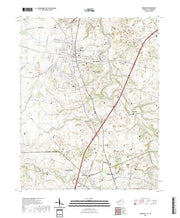 US Topo 7.5-minute map for Franklin KYTN