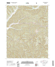 US Topo 7.5-minute map for Frenchburg KY