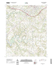 US Topo 7.5-minute map for Glasgow South KY