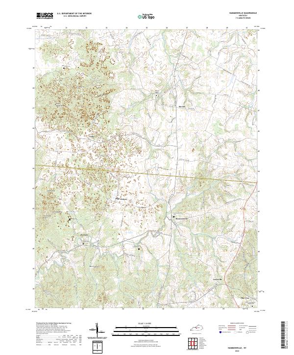 US Topo 7.5-minute map for Hammonville KY