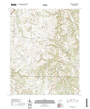 US Topo 7.5-minute map for Hickory Flat KYTN