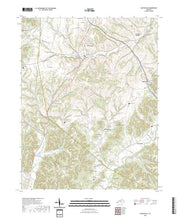 US Topo 7.5-minute map for Hustonville KY