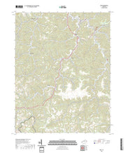 US Topo 7.5-minute map for Inez KY