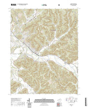 US Topo 7.5-minute map for Irvine KY