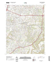 US Topo 7.5-minute map for Jeffersontown KY