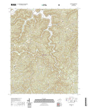 US Topo 7.5-minute map for Leighton KY