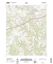 US Topo 7.5-minute map for Leitchfield KY