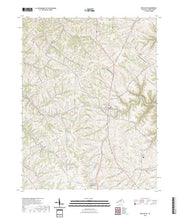 US Topo 7.5-minute map for New Castle KY