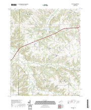 US Topo 7.5-minute map for Oak Level KY