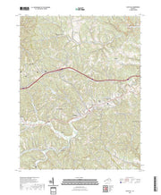 US Topo 7.5-minute map for Olive Hill KY