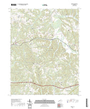 US Topo 7.5-minute map for Rosine KY