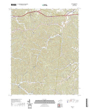 US Topo 7.5-minute map for Rush KY