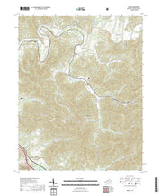 US Topo 7.5-minute map for Saxton KY