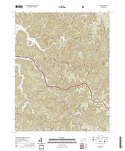 US Topo 7.5-minute map for Slade KY