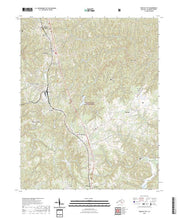 US Topo 7.5-minute map for Whitley City KY