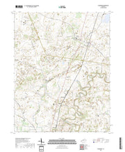 US Topo 7.5-minute map for Woodburn KY