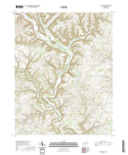 US Topo 7.5-minute map for Woodstock KY