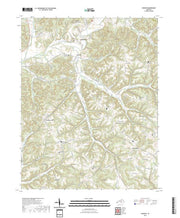 US Topo 7.5-minute map for Yosemite KY