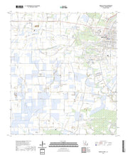 US Topo 7.5-minute map for Abbeville West LA