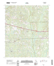 US Topo 7.5-minute map for Ada LA