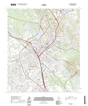 US Topo 7.5-minute map for Alexandria LA