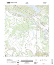 US Topo 7.5-minute map for Aloha LA