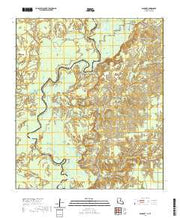 USGS US Topo 7.5-minute map for Bancroft LATX 2020