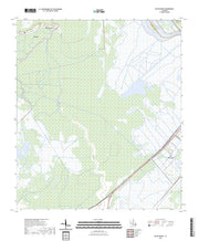 US Topo 7.5-minute map for Bayou Boeuf LA