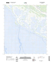 US Topo 7.5-minute map for Bayou Cocodrie LA