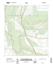 US Topo 7.5-minute map for Bayou Jack LA