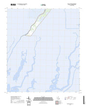 US Topo 7.5-minute map for Bayou Sauveur LA