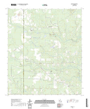 US Topo 7.5-minute map for Beaver LA