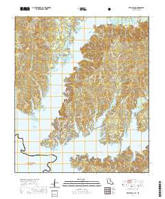 USGS US Topo 7.5-minute map for Beech Bayou LATX 2020