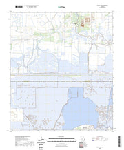 US Topo 7.5-minute map for Black Lake LA