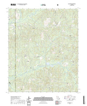 US Topo 7.5-minute map for Blackburn LA