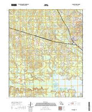 USGS US Topo 7.5-minute map for Blanchard LA 2020