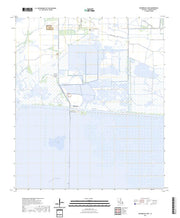 US Topo 7.5-minute map for Boudreaux Lake LA