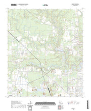 US Topo 7.5-minute map for Buhler LA