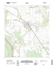 US Topo 7.5-minute map for Bunkie LA