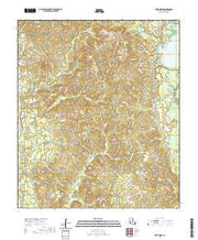 USGS US Topo 7.5-minute map for Burr Ferry LA 2020