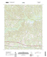 US Topo 7.5-minute map for Calhoun LA