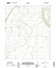 US Topo 7.5-minute map for Caraway Lake LA