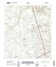 US Topo 7.5-minute map for Carencro LA