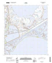 US Topo 7.5-minute map for Chef Menteur LA