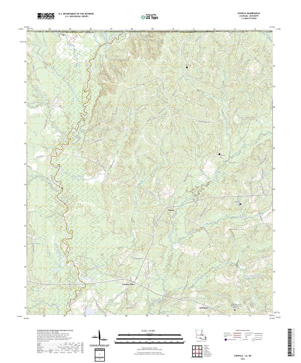 US Topo 7.5-minute map for Chipola LAMS